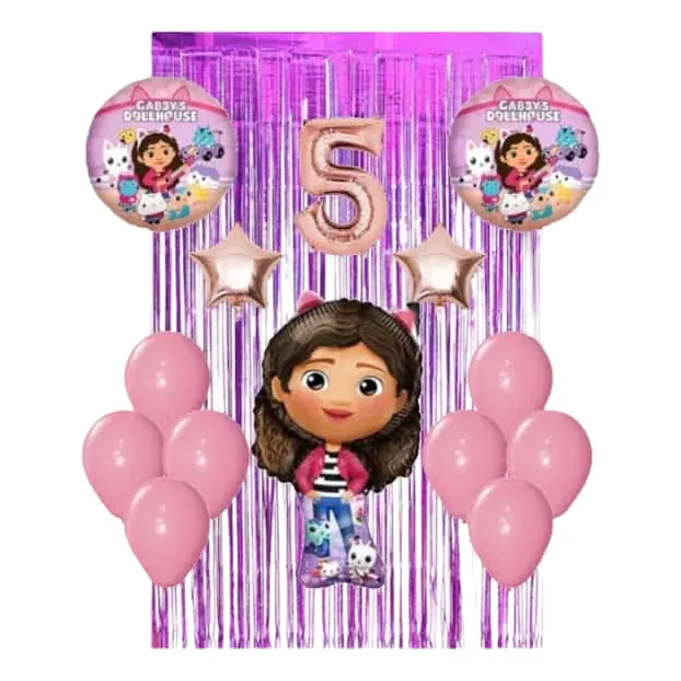 Combo De Globos De La Casa De Muñecas Gaby