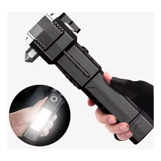 Linterna Led Cob Potente Multifuncional Recargable