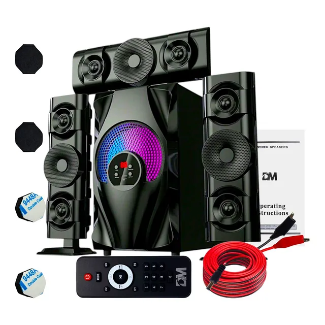 Minicomponente Bluetooth Con Luz Led Dm-a14