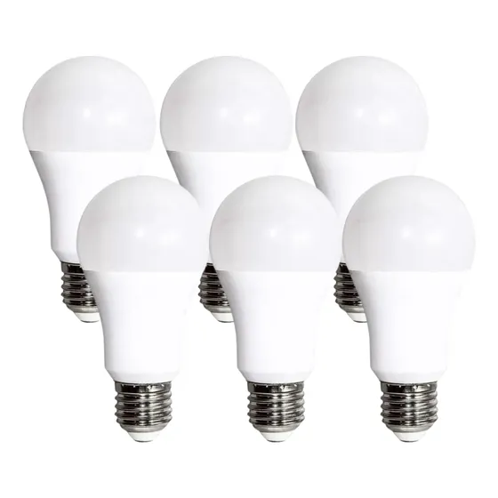 Focos Paquete 6 Piezas 10 Watts Foco Led Ahorrador Rosquilla E27 900 Lúmenes Color De La Luz Blanco Frío Marca Dosyu Cálidad