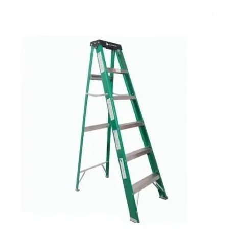 Escalera Cuprum Tijera Fibra De Vidrio 8 Peld. 2.44m - Ynter