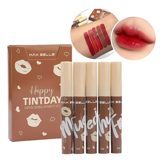 Kit De 5 Labiales Mate Tintday: Un Color Para Cada Día Kit De 5 Labiales Mate Tintday: Un Color Para Cada Día
