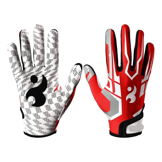 Guantes De Fútbol Americano, Guantes De Receptor De Fútbol