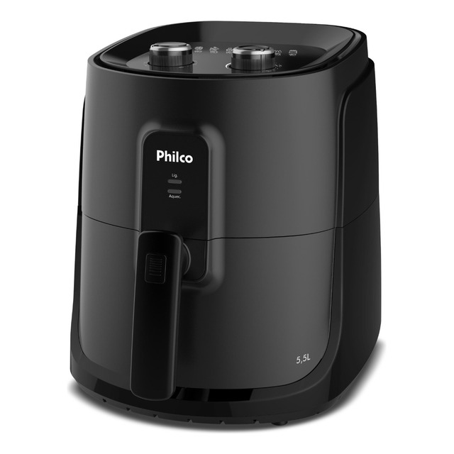 Air Fryer 5,5l Revestimento Redstone 1500w Paf55b Philco Air Fryer 5,5l Revestimento Redstone 1500w Paf55b Philco