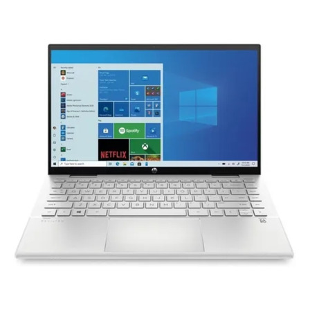 Notebook HP Pavilion x360 14-DY0502LA plateada natural táctil 14", Intel Core i3 1125G4  8GB de RAM 256GB SSD, Intel UHD Graphics Xe G4 48EUs 1366x768px Windows 10 Home