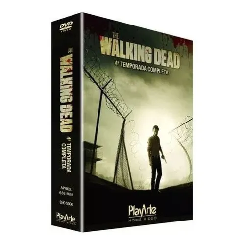 Box Dvd The Walking Dead 4 Temporada 5 Discos Dublado/leg