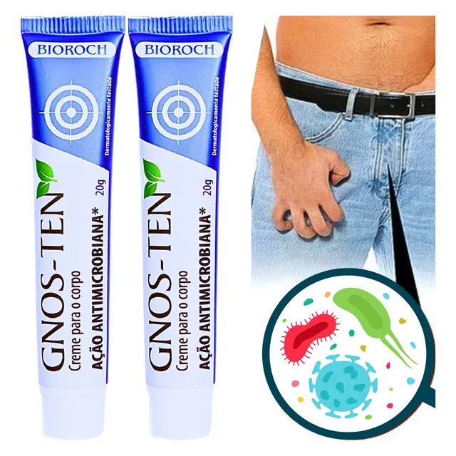 Kit 2 Pomada Íntima - Candidíase Masculina Alergia Genital