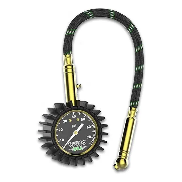 Manómetro Heavy Duty De Presión (0-75 Psi) Para Neumáticos
