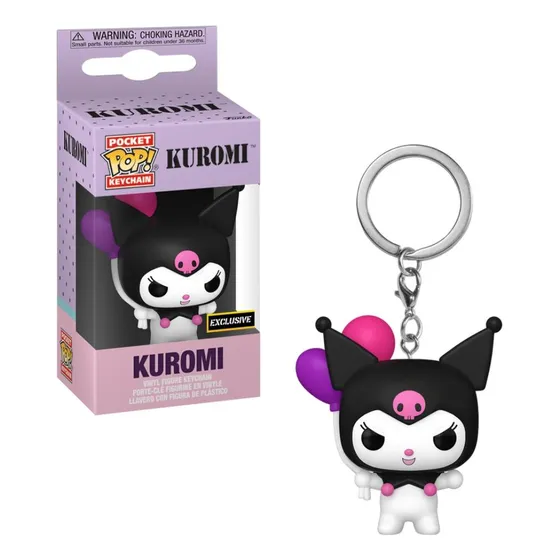 Chaveiro Funko Pop! Keychain Hello Kitty  Kuromi Com Balões