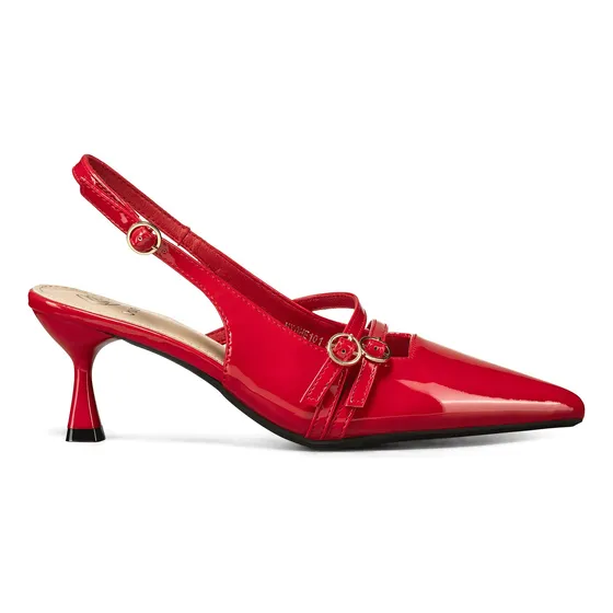 Zapatos Tacones Altos Elegantes Moda Punta Para Mujer Weide