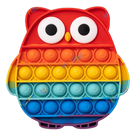 Gwj Pop It Brinquedo Anti Stress Estresse Fidget Toys