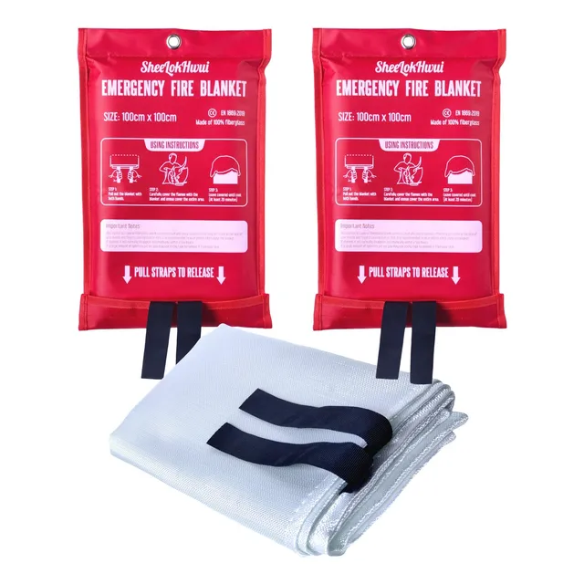 Manta Emergencia Incendio Para Cocina Hogar 2 39 X 39  Casa
