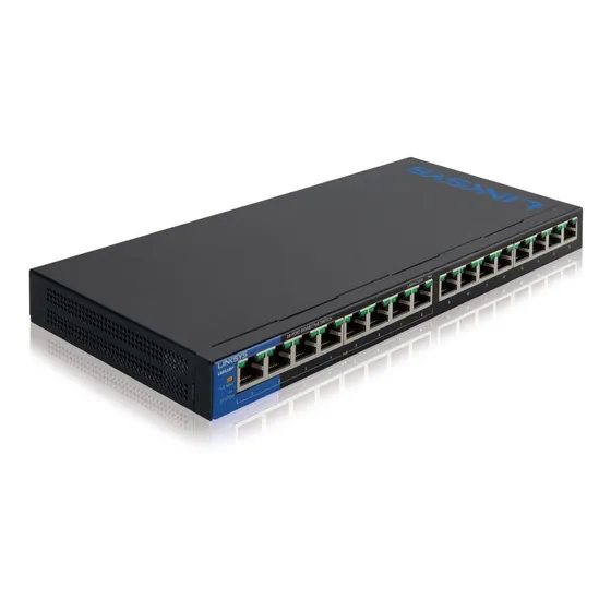 Switch Linksys Lgs116p 16pt Gbit Poe