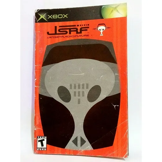 Jsrf Jet Set Radio Future Solamente Manual Original Xbox