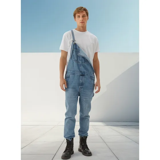 Jardinero Hombre Denim Lee Light B
