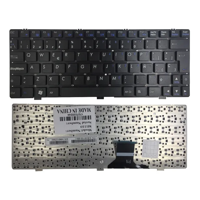 Teclado Bgh Ql400 410 Ql300 Ql310 Ql600 M1100 Original Negro