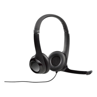 Headset Com Fio H390 Usb Preto Logitech Headset Com Fio H390 Usb Preto Logitech