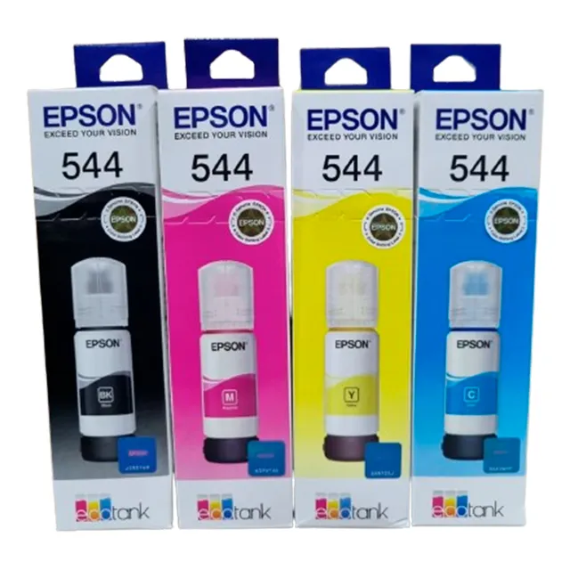 Kit X4 Tintas Epson 664 Originiales L210 L200 L355 L355 L375