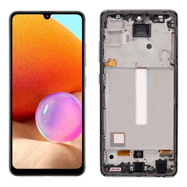 Display Pantalla Lcd + Táctil Para Samsung A32 Oled + Marco
