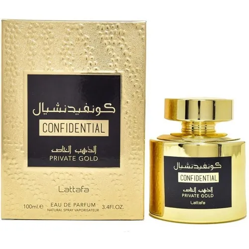 Lattafa Confidential Private Gold Edp 100 Ml Unisex