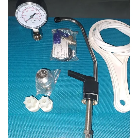 Llave Grifo Cuello Cisne Para Filtros De Agua .