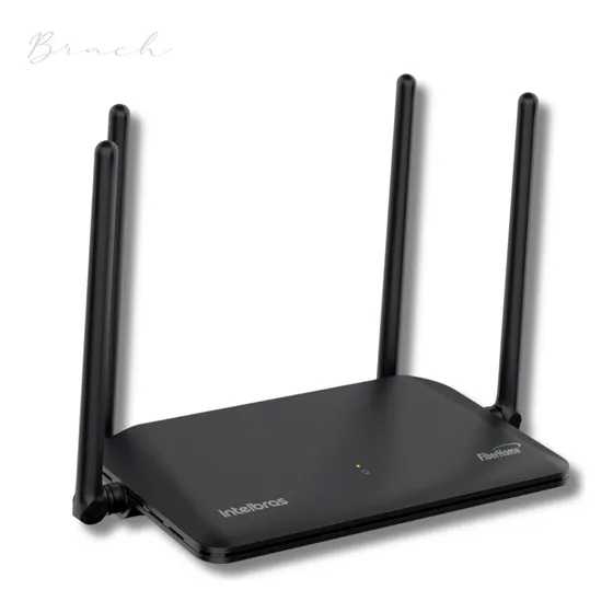 Roteador Wi-fi 6 Intelbras Sr1041e Preto Ax1500