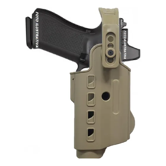 Coldre P/ Taurus Th380 Th9 Th40 809 838 840 845 Lanterna Ds