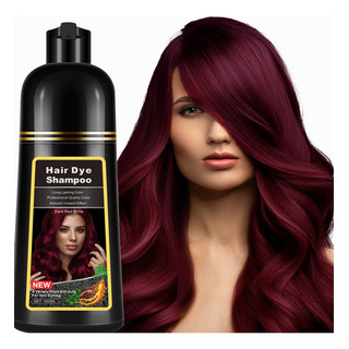 Shampoo Instantáneo Para Teñir El Cabello Rojo Vino Oscuro 3 Shampoo Instantáneo Para Teñir El Cabello Rojo Vino Oscuro 3