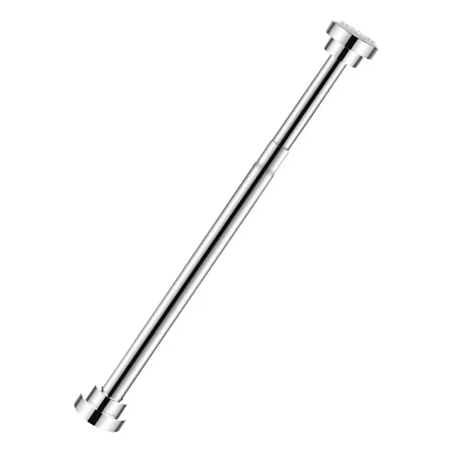 Barra De Armario Colgante Ajustable De Acero Inoxidable