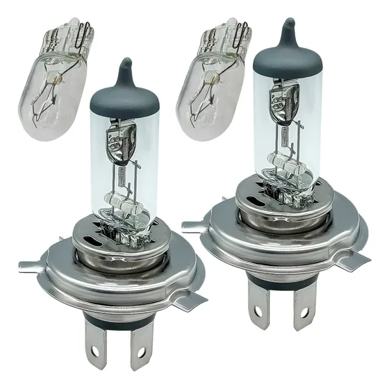 Kit Lampada Farol Alto E Baixo Na Mesma Lampada H4 T10