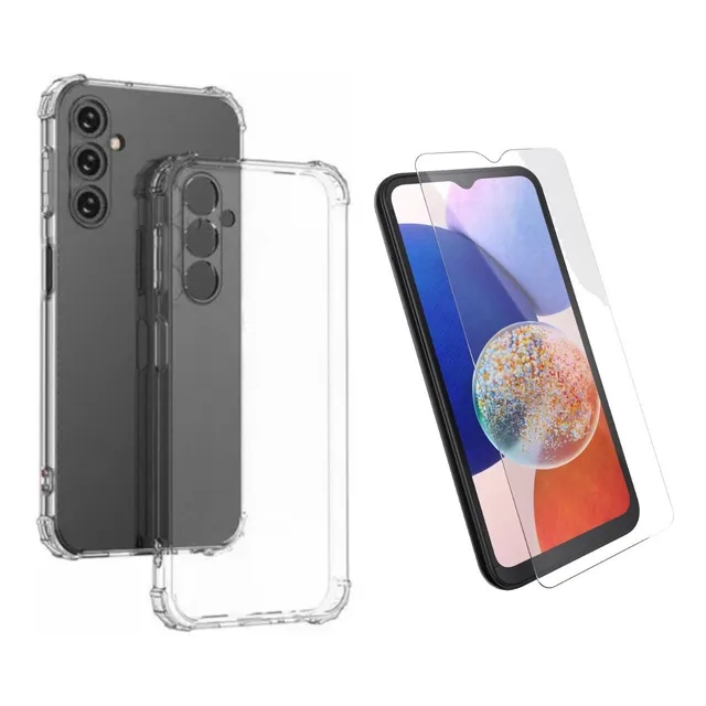 Funda Para Samsung Galaxy A14 5g Silicona Case + Vidrio