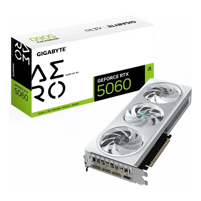 Tarjeta Gráfica Gigabyte Geforce Rtx 5060 Ti Aero Oc 16g