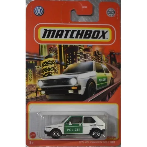 1976 Volkswagen Golf Mk1 Blanco Matchbox