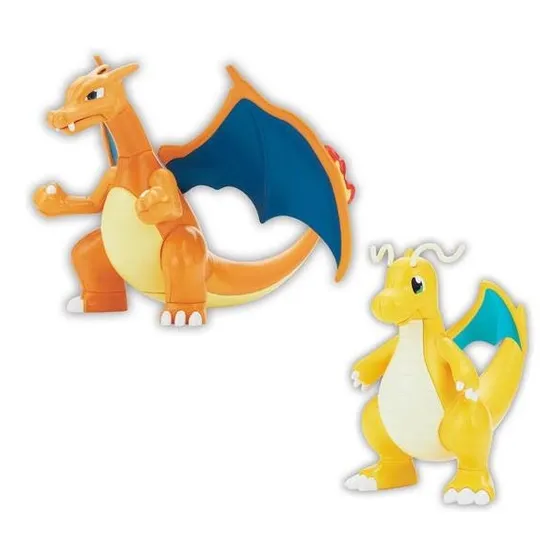 Charizard Vs Dragonite Pokemon Bandai Plastic Model Plamo