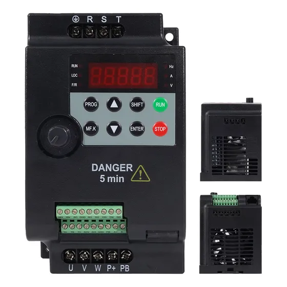 Variador De Frecuencia Motor 1.5kw Fase Única A Trifasico