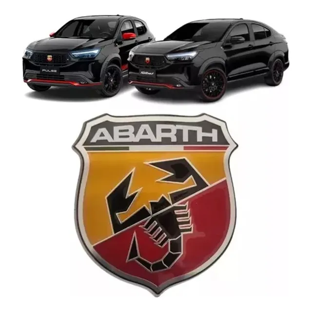 Sigla Logo Emblema Frontal Logo Fiat Pulse Fastback Abarth
