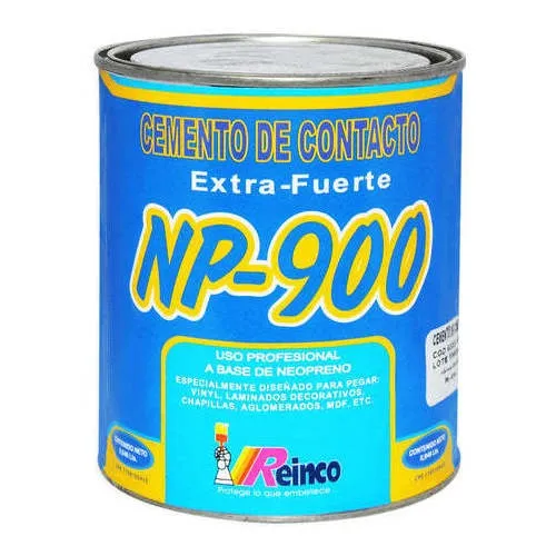 Cemento De Contacto Extra Fuerte Np 900 Reinco Cuarto Galon