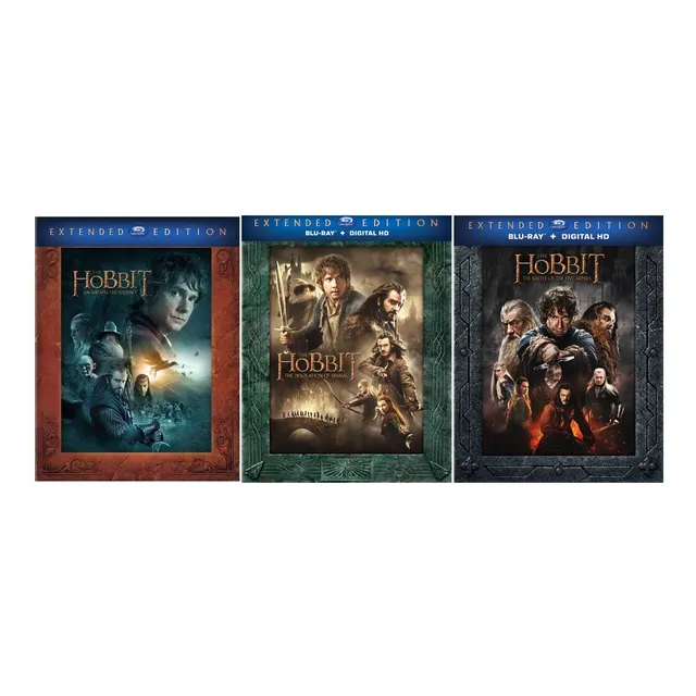 El Hobbit Trilogia Extendida Blu-ray