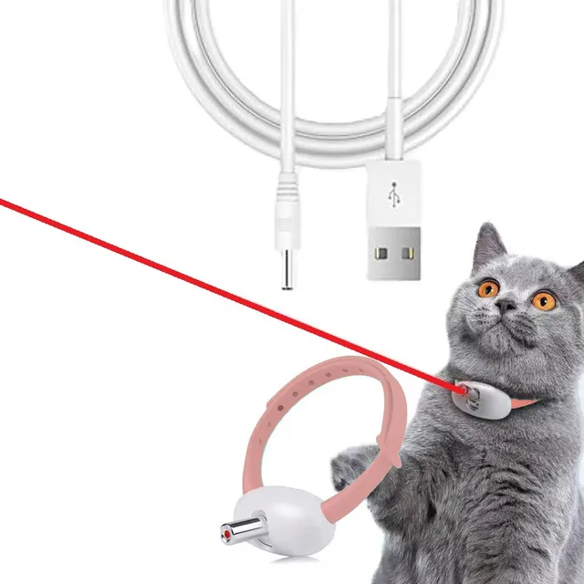 Juguete Gato Laser Puntero Interactivo Linterna Led Gatico