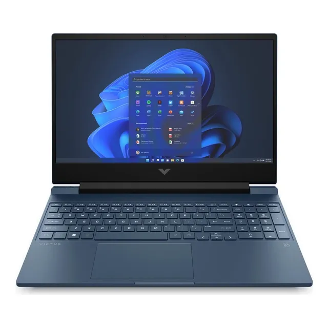 Notebook gamer VICTUS 15 15-fa1093dx 15.6" color azul 8GB de Ram 512GB SSD Intel Core i5