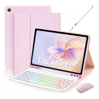 Funda Teclado Magnética Mouse+lápiz Para Galaxy Tab A9 Plus Funda Teclado Magnética Mouse+lápiz Para Galaxy Tab A9 Plus