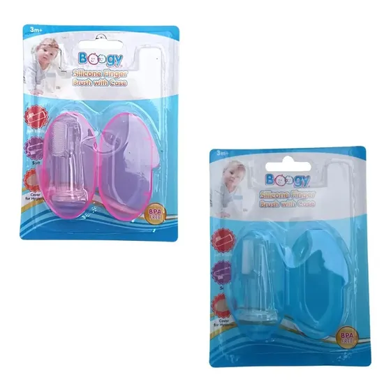Limpiador De Dientes Y Encías Para Bebé Con Estuche (dedil)