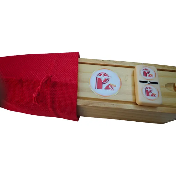 Domino Jumbo Grabado A Color  Profesional Piedra Grande