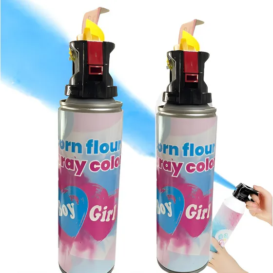 Pack X2 Extintor Humo Revelacion De Genero Cañon Spray Humo