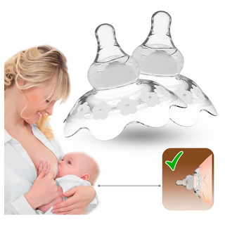 Set De 2 Protectores Pezoneras De Lactancia Con Estuche Set De 2 Protectores Pezoneras De Lactancia Con Estuche