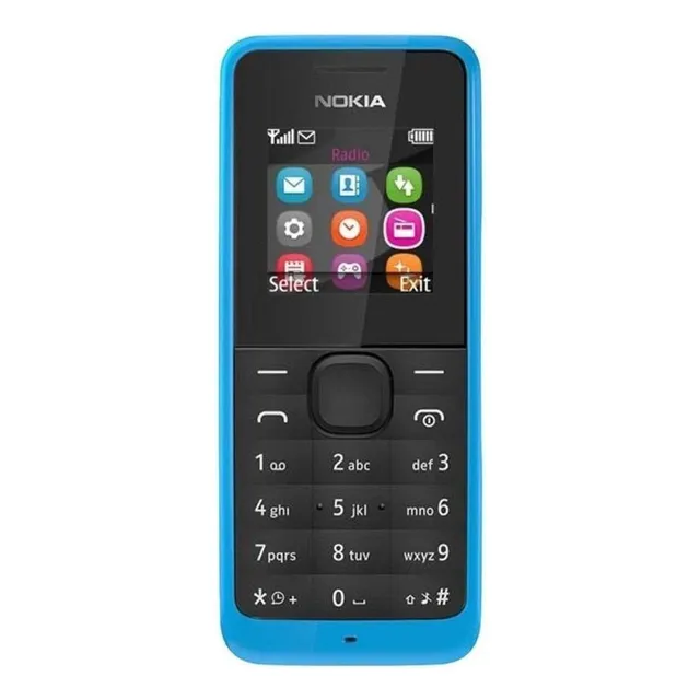 Nokia 105 8 MB cian 0.384 MB RAM
