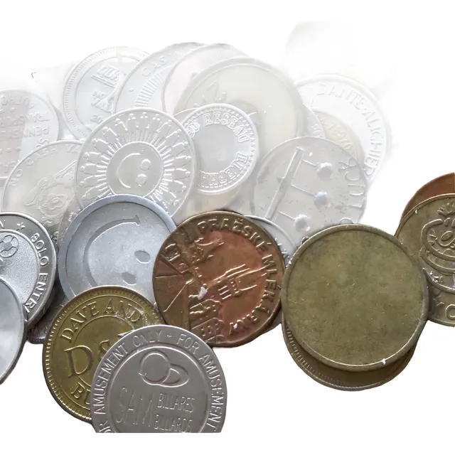 Kit Fichas Coleccionables Históricas 250g Token Juegos Metro
