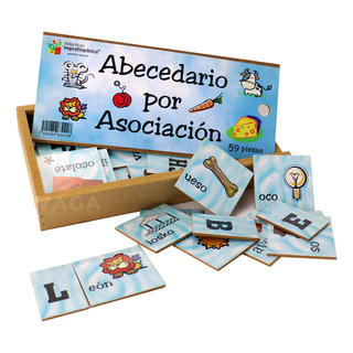Juego Abecedario Por Asociación Madera 59 Pzs Didactico Juego Abecedario Por Asociación Madera 59 Pzs Didactico