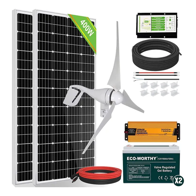 Generador Energia Renovable Eco-worthy Multicolor Fantasia