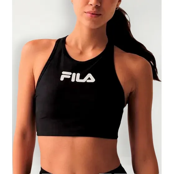 Top Deportivo Dama Fila Mujer Entrenamiento Sujetador Largo